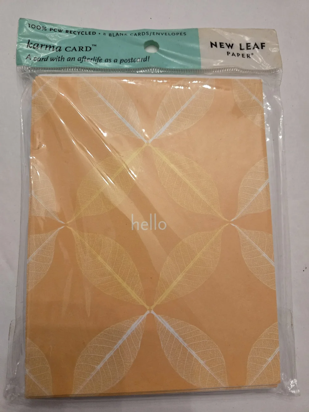 Karma Cards- Note Cards with Envelopes - Pack of 8 NEW
